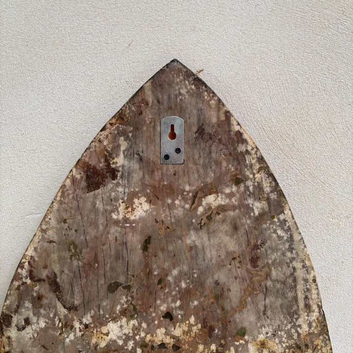 Antique Hand-carved Wooden Panel 