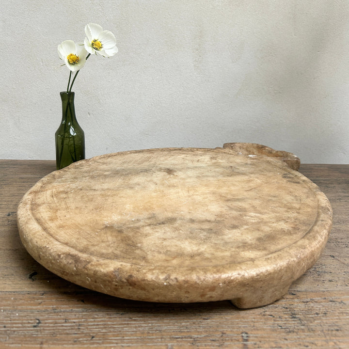 Antique Indian Marble Chapati Plate