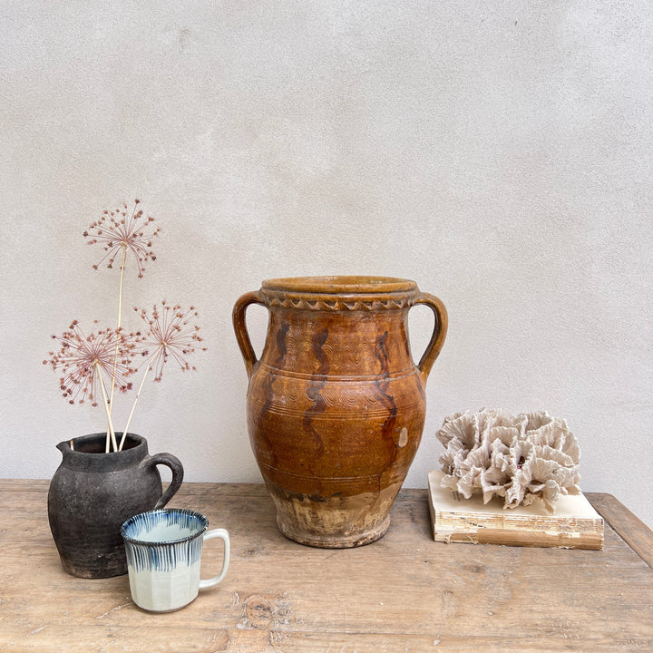 Antique Mediterranean Urn Florence