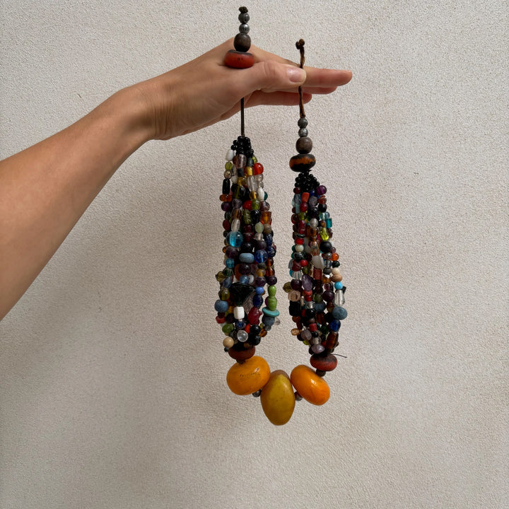 Antique Moroccan Beaded Necklace | No3