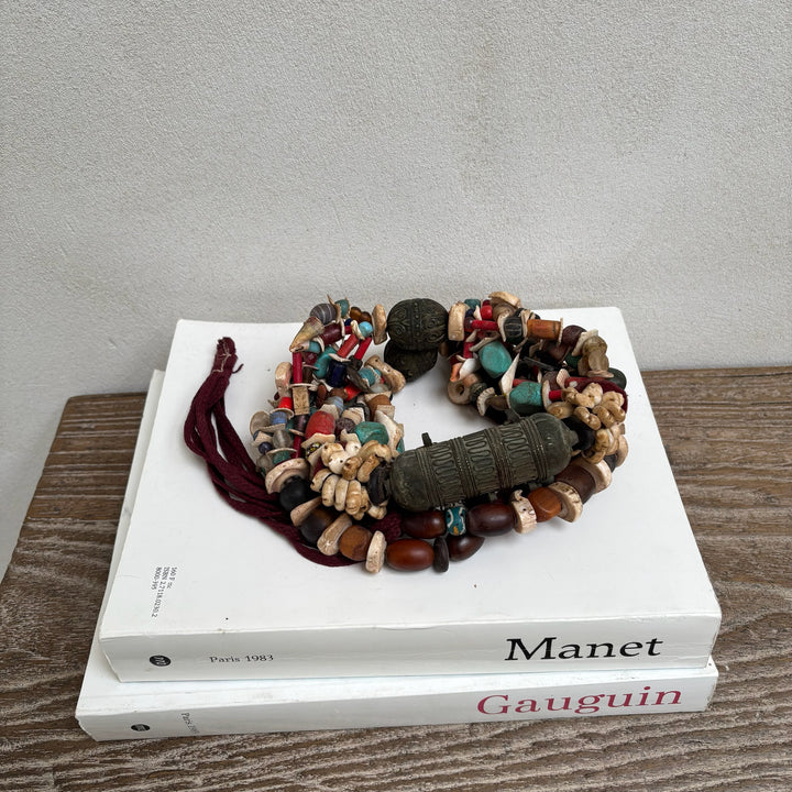 Antique Moroccan Beaded Necklace | No1