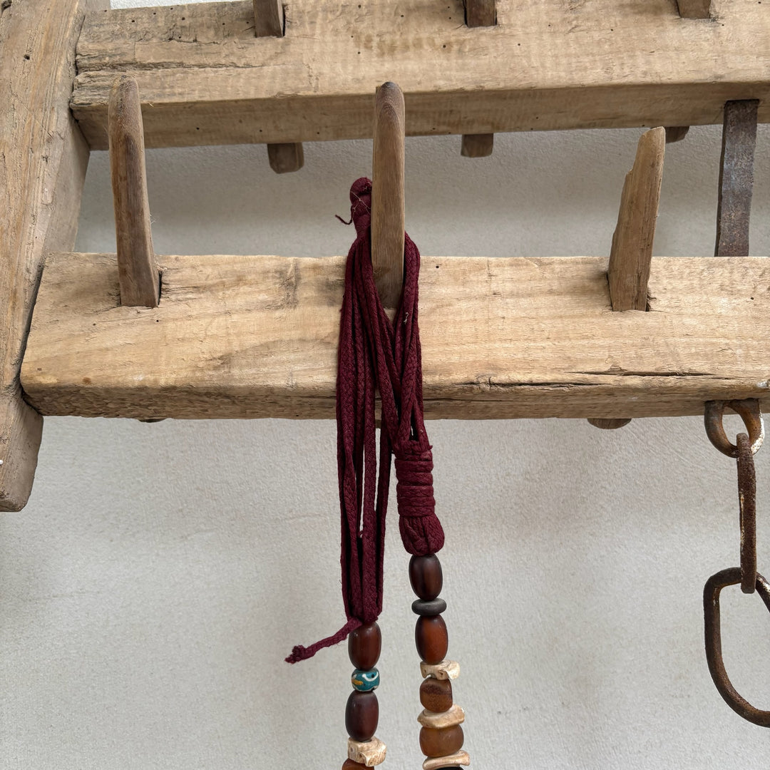 Antique Moroccan Beaded Necklace | No1