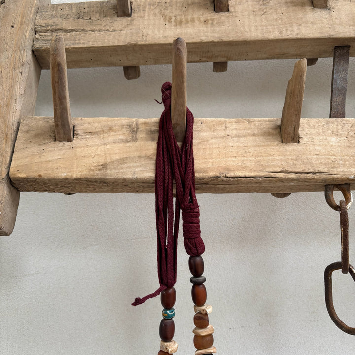 Antique Moroccan Beaded Necklace | No1