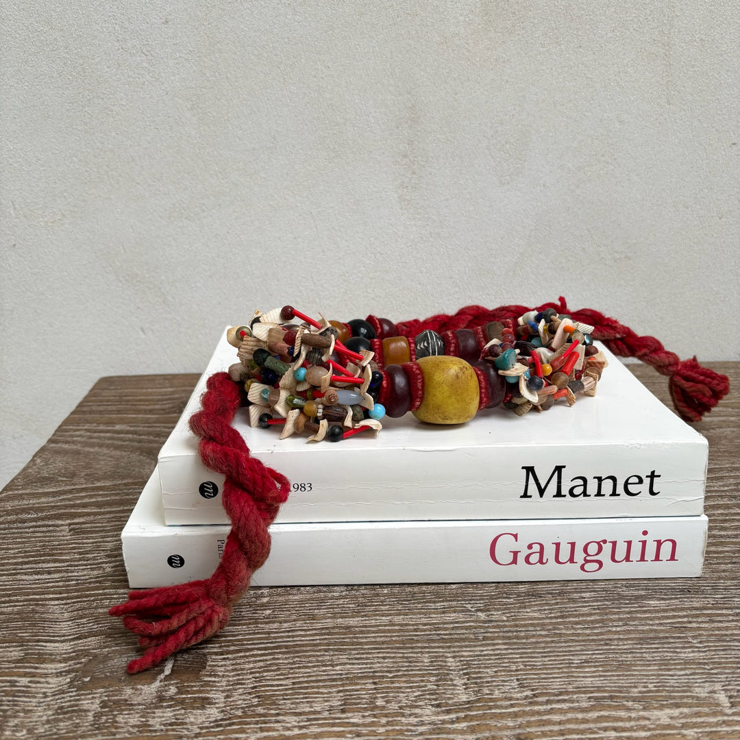 Antique Moroccan Beaded Necklace | No2