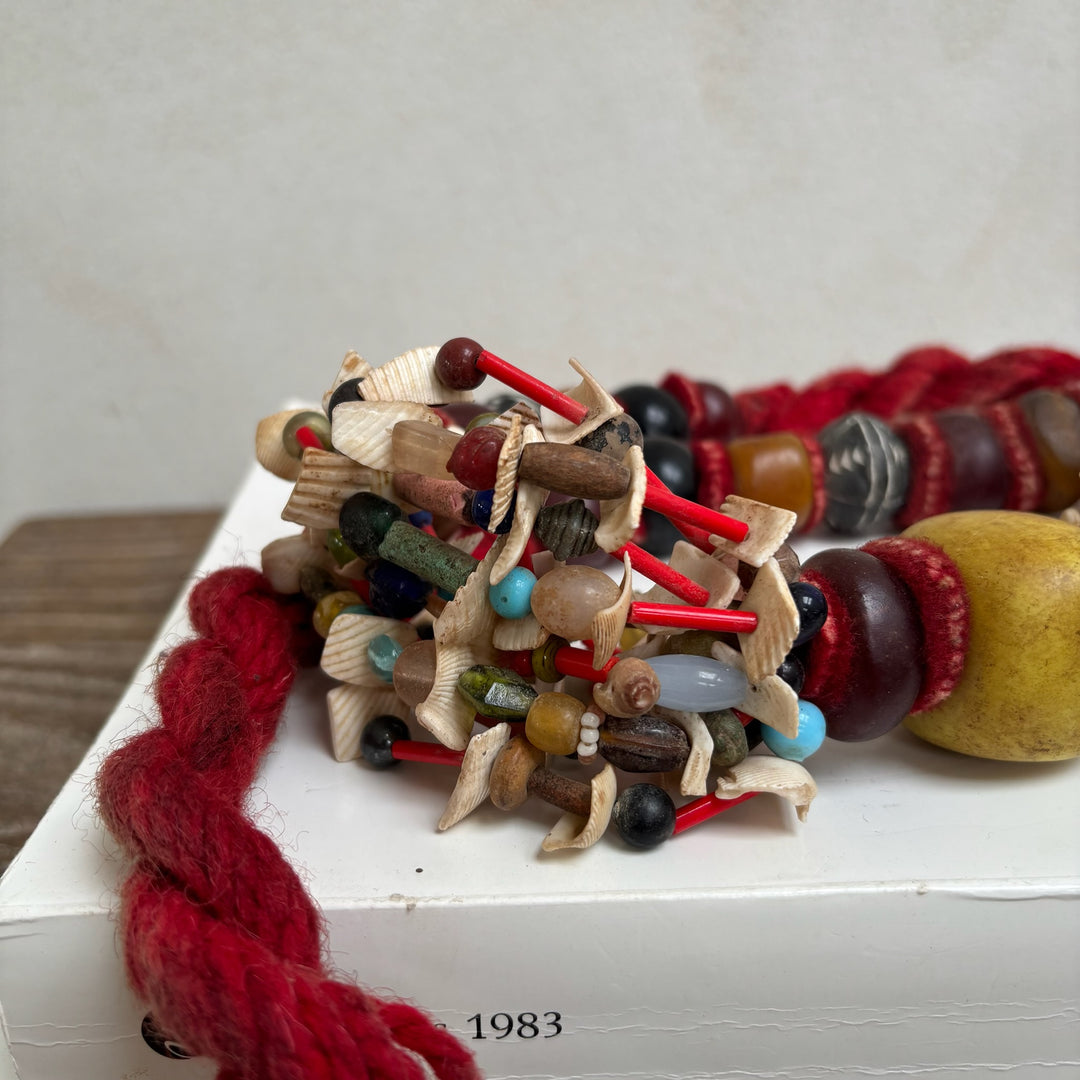 Antique Moroccan Beaded Necklace | No2