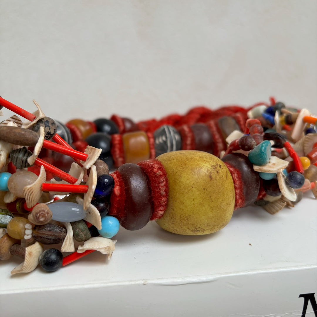Antique Moroccan Beaded Necklace | No2