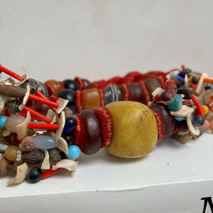 Antique Moroccan Beaded Necklace | No2