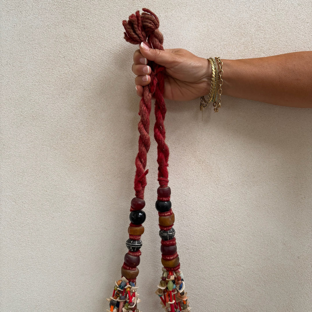 Antique Moroccan Beaded Necklace | No2