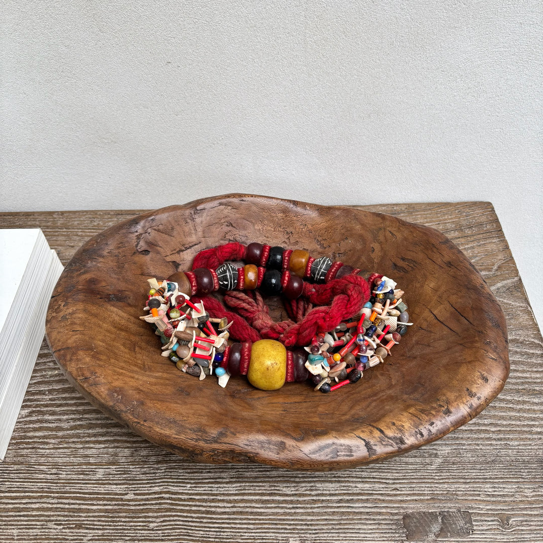 Antique Moroccan Beaded Necklace | No2