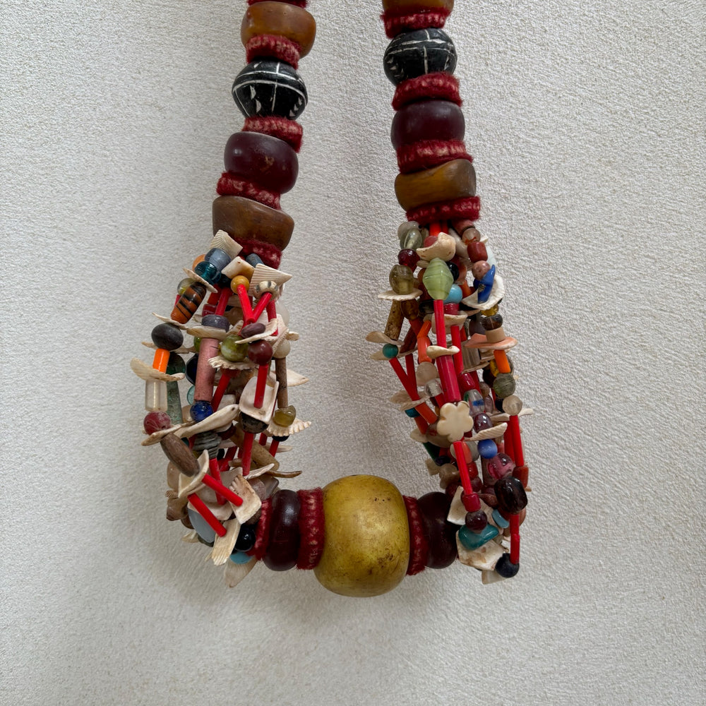 Antique Moroccan Beaded Necklace | No2