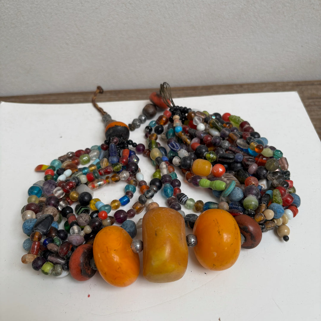 Antique Moroccan Beaded Necklace | No3 