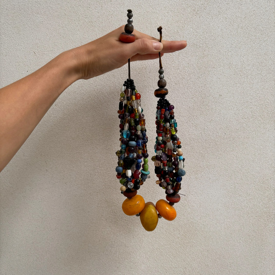 Antique Moroccan Beaded Necklace | No3