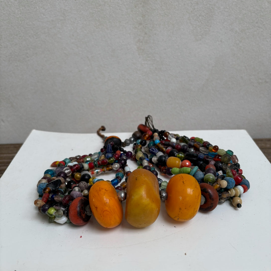 Antique Moroccan Beaded Necklace | No3 