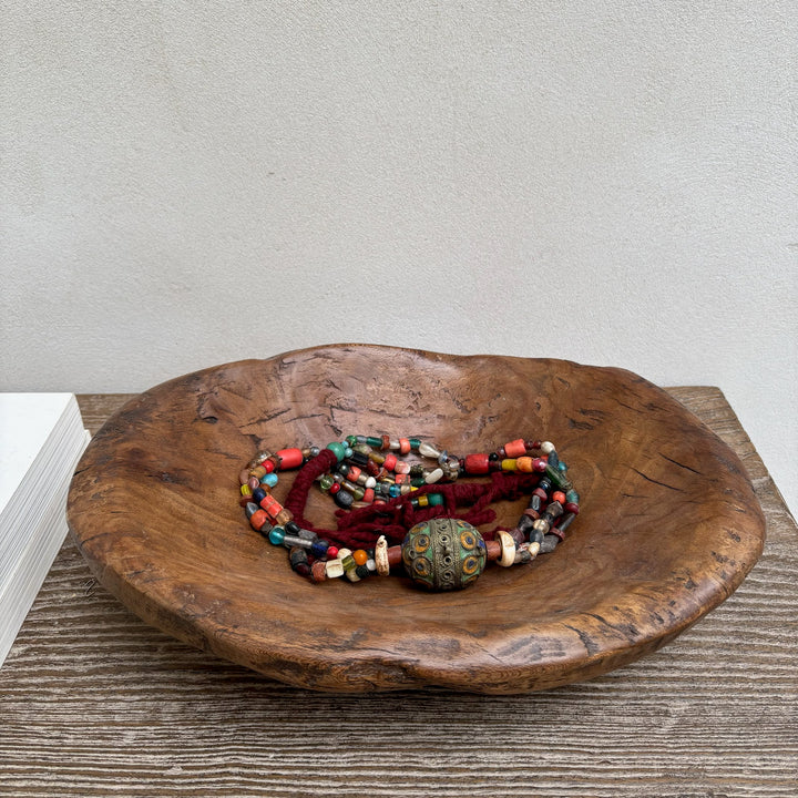 Antique Moroccan Beaded Necklace | No4