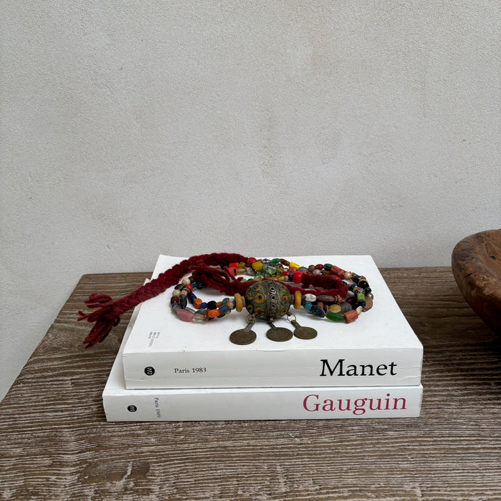 Antique Moroccan Beaded Necklace | No5