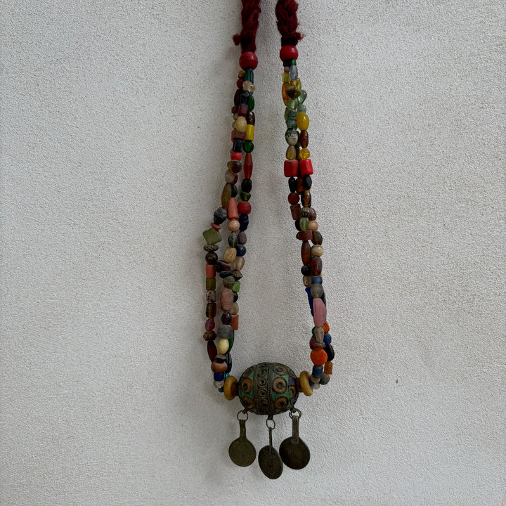 Antique Moroccan Beaded Necklace | No5