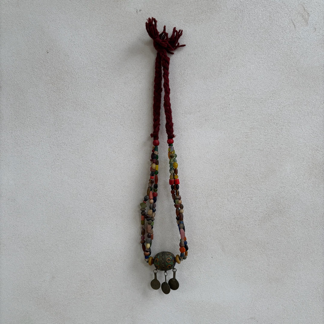 Antique Moroccan Beaded Necklace | No5