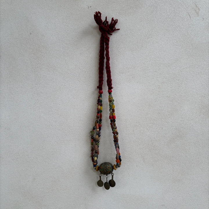 Antique Moroccan Beaded Necklace | No5