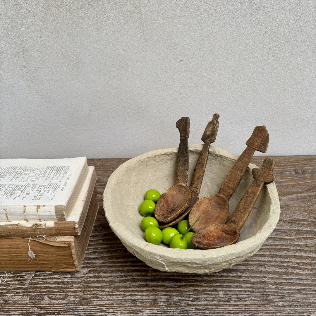 Antique Moroccan Wooden Spoon