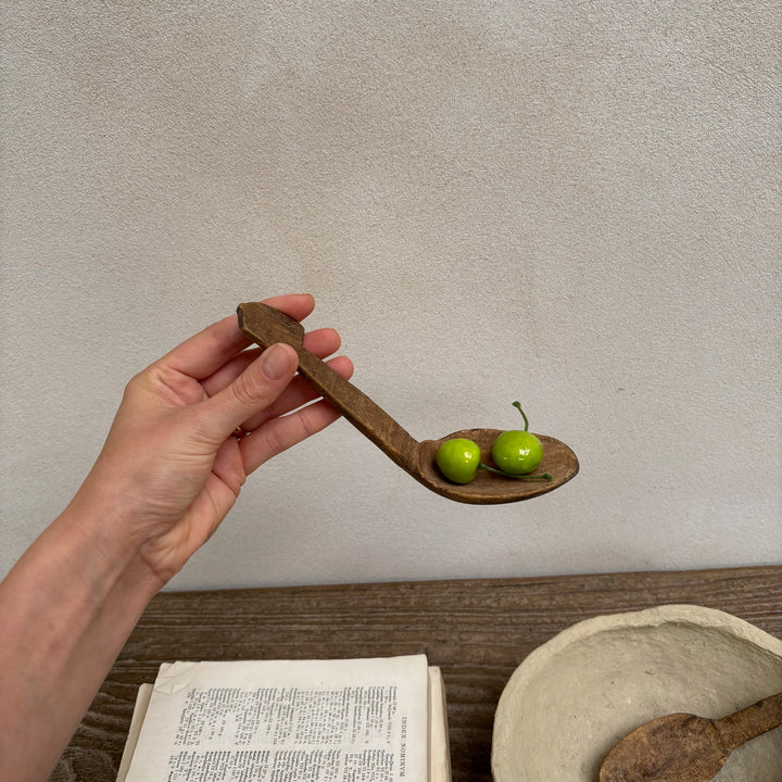 Antique Moroccan Wooden Spoon