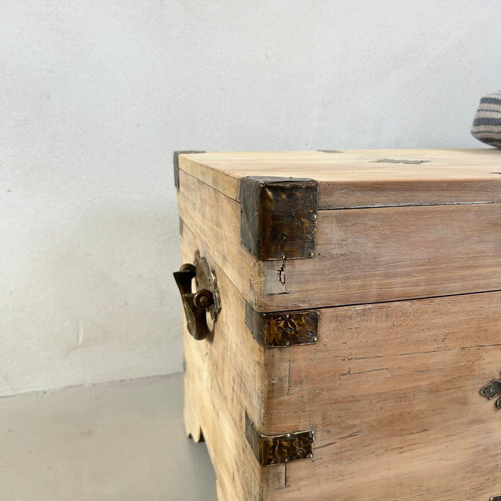 Antique Moroccan marriage chest