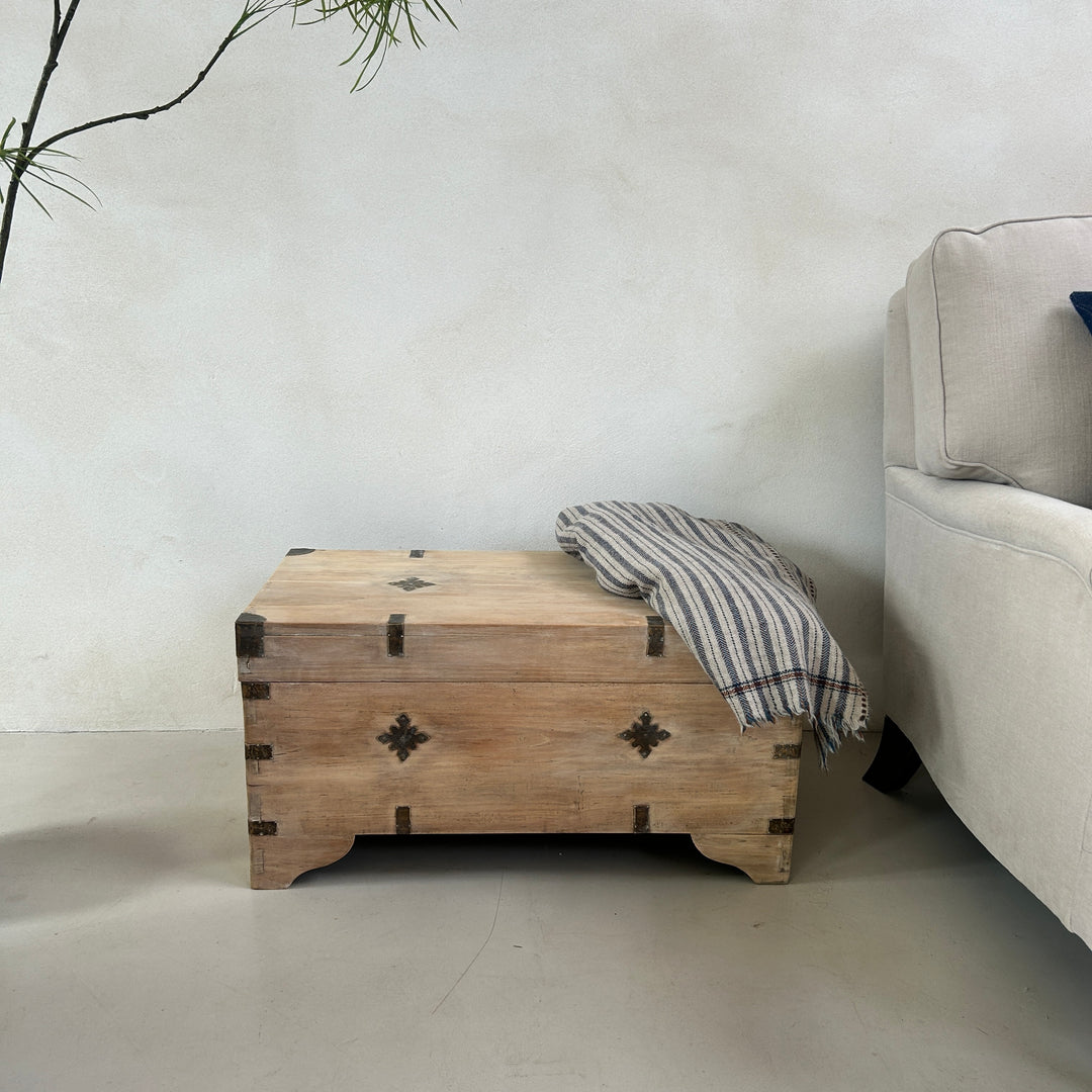 Antique Moroccan marriage chest