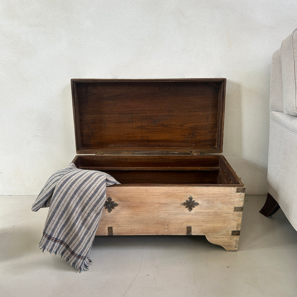 Antique Moroccan marriage chest
