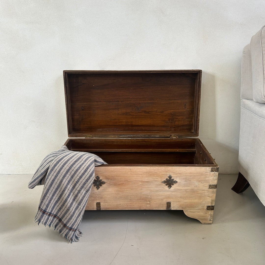 Antique Moroccan marriage chest
