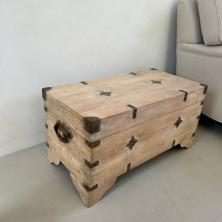 Antique Moroccan marriage chest