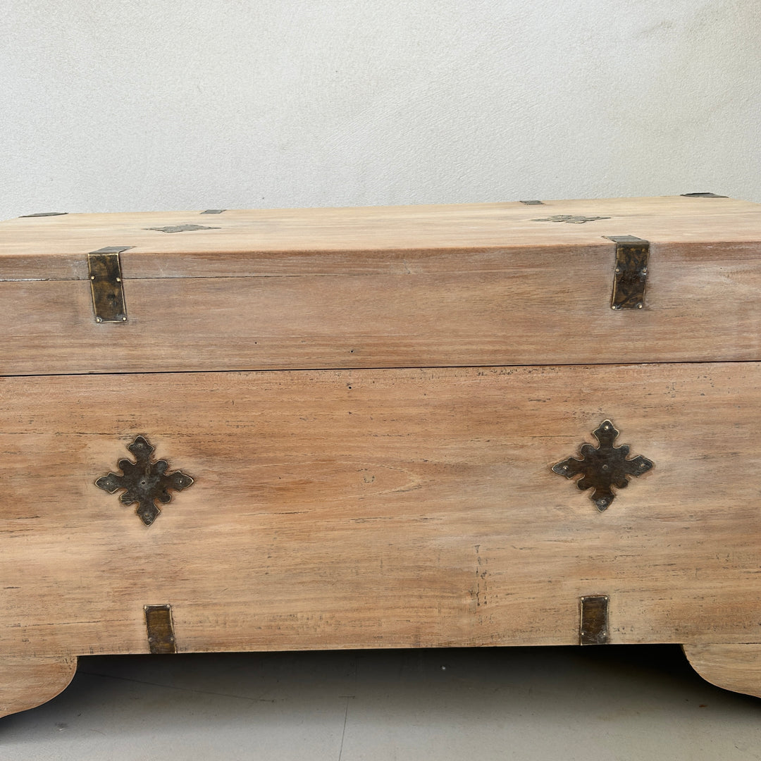 Antique Moroccan marriage chest