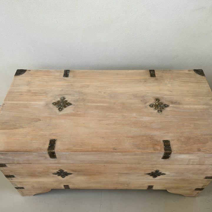 Antique Moroccan marriage chest