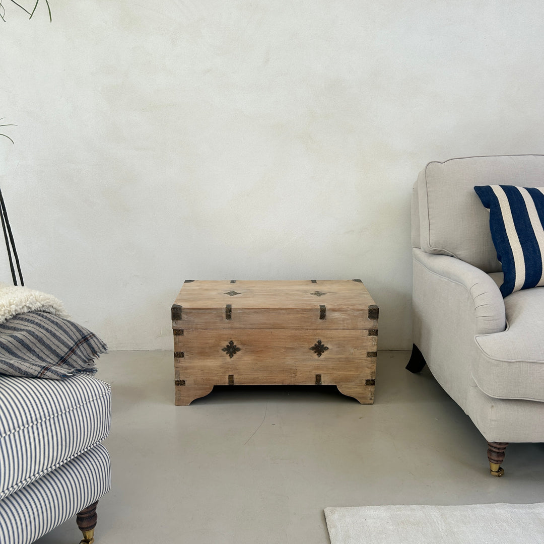 Antique Moroccan marriage chest