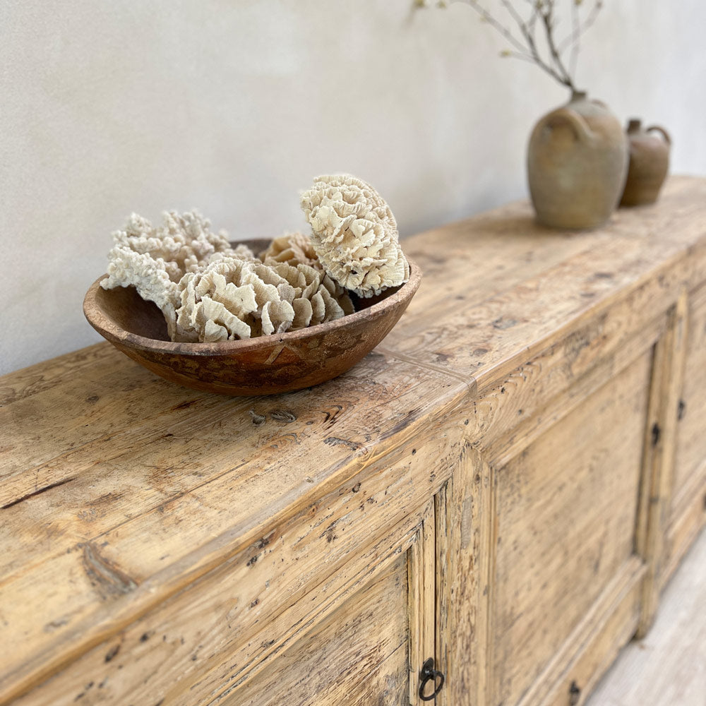 Antique Original Sideboard Huxley top detail