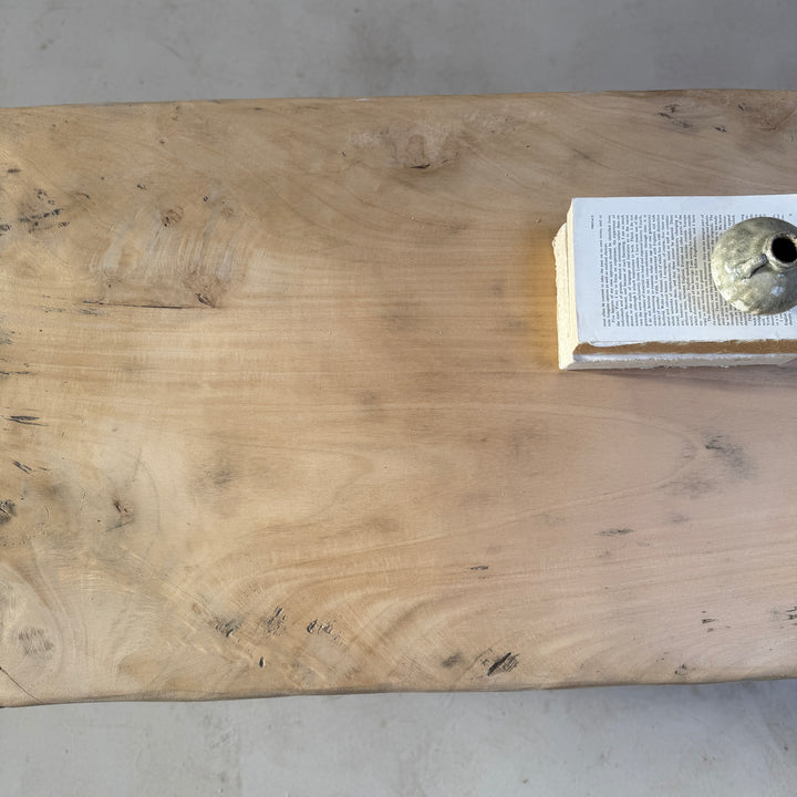 Antique Pale wood Naga Coffee Table