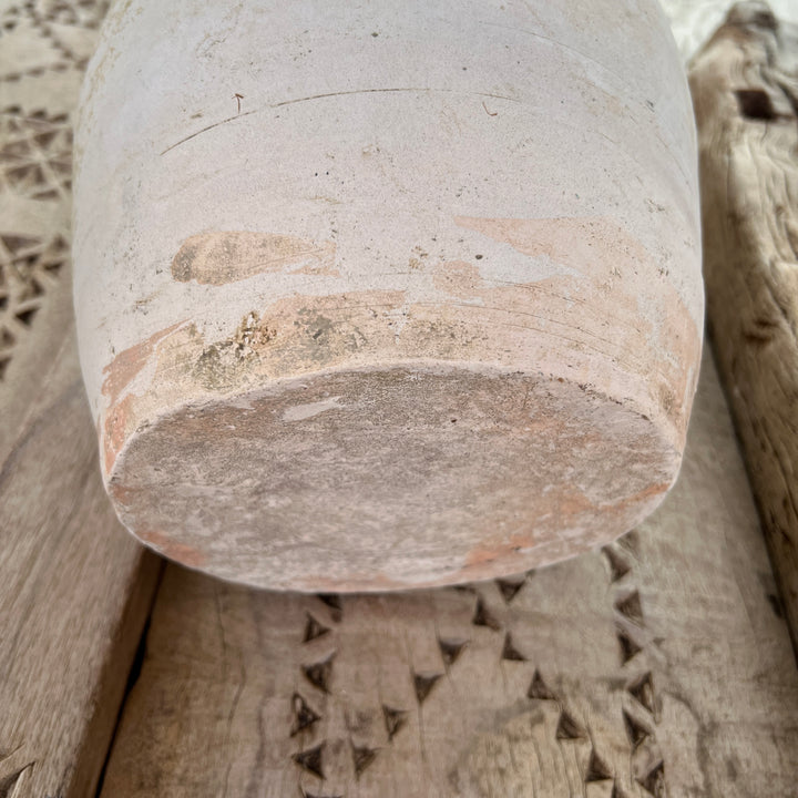 Antique Palembang Green Shipwreck Preserve Pot | Large 22241 