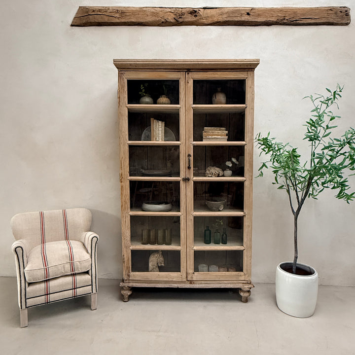 Antique Pine Glazed Armoire | Bourton
