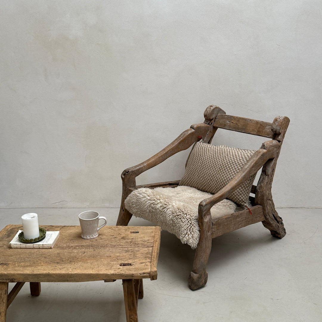 Antique Primitive Armchair Bjorn