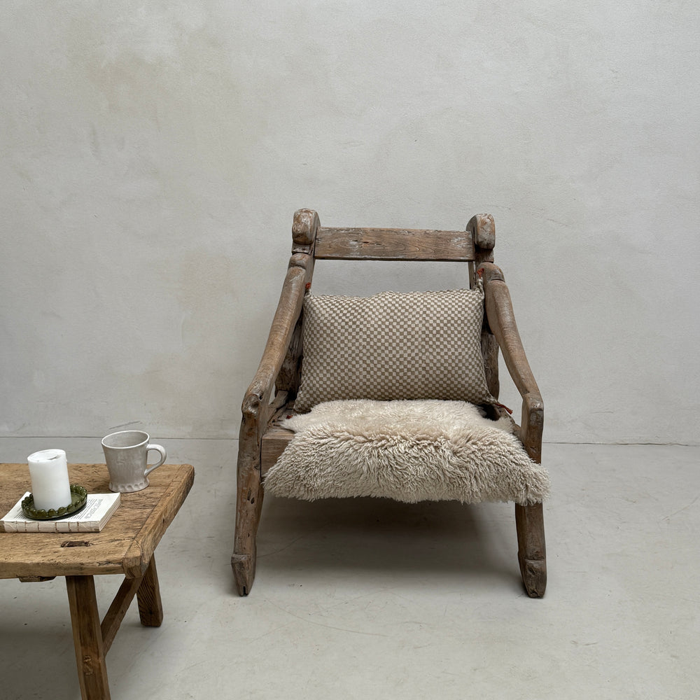 Antique Primitive Armchair Bjorn