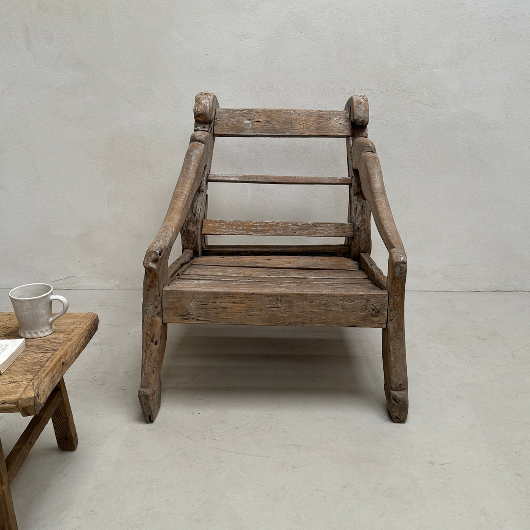 Antique Primitive Armchair Bjorn 