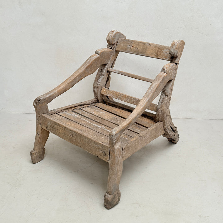 Antique Primitive Armchair Bjorn