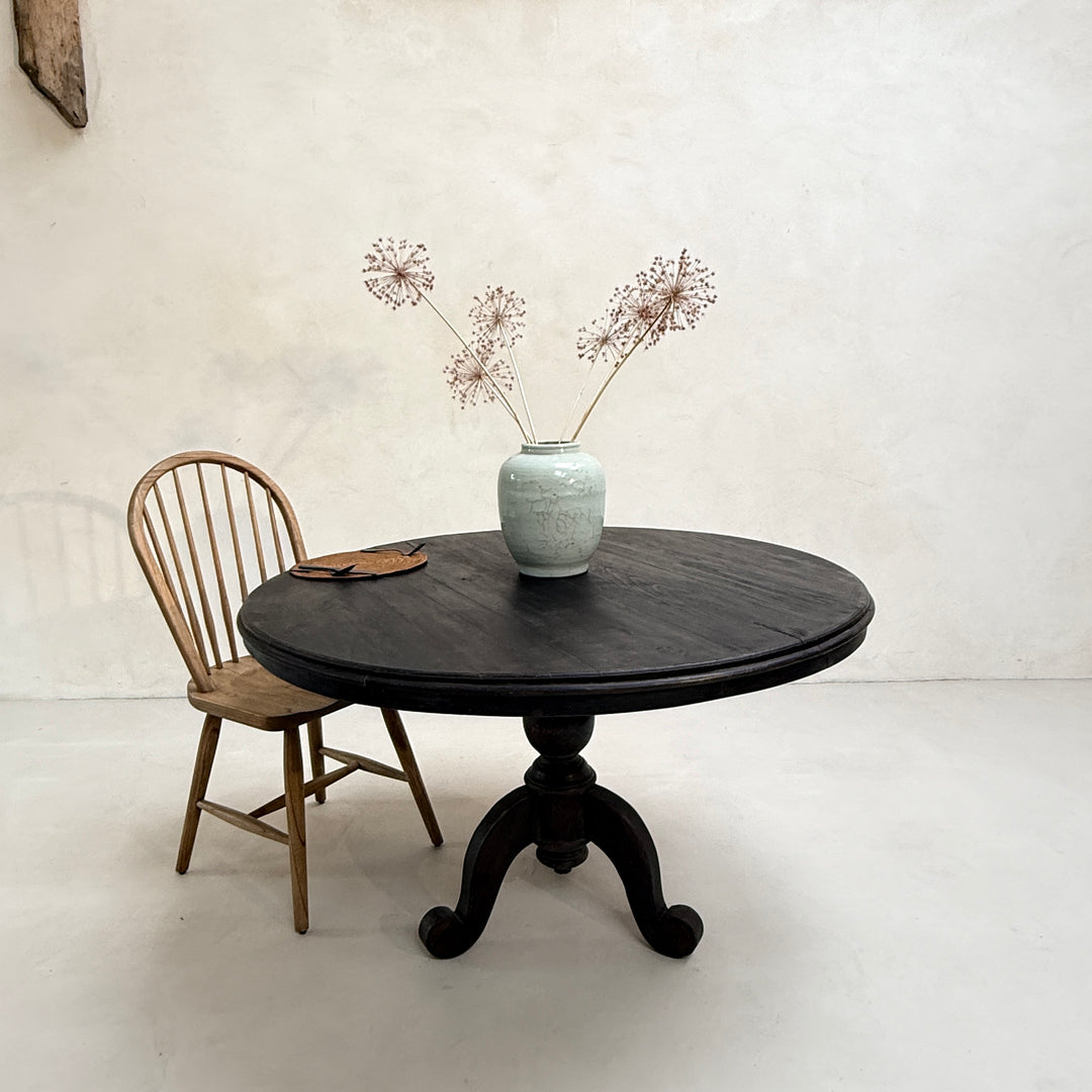 Antique Round Entrance Hall Table Cecily