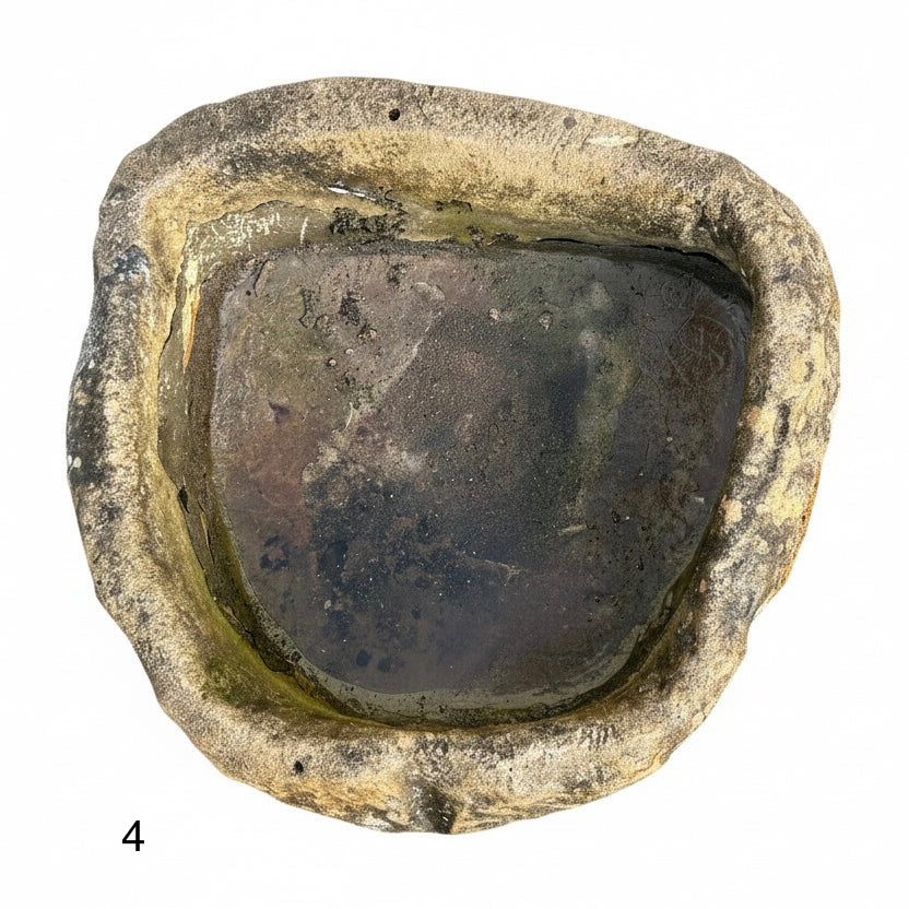 Antique Round Stone Trough