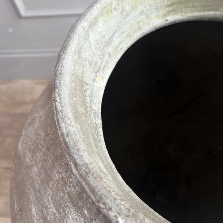 Antique Rustic Clay Urn | Nias