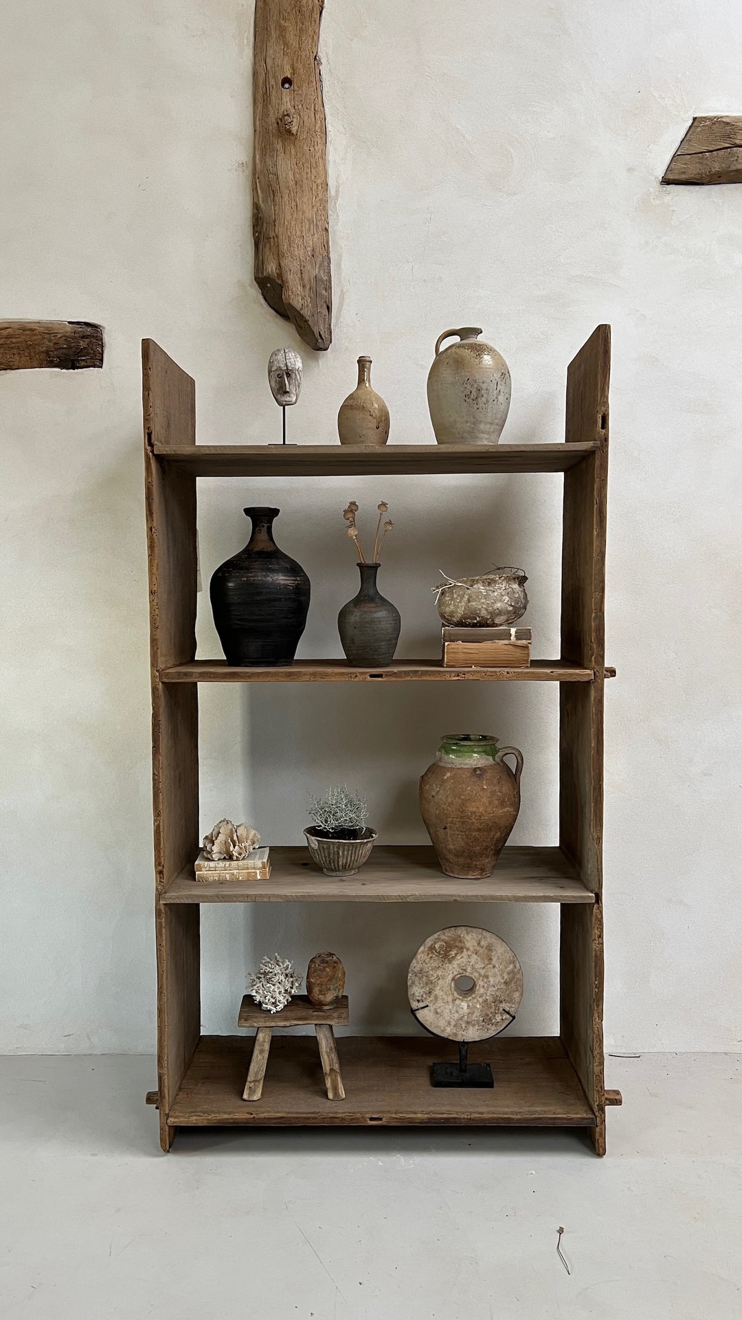 Antique Rustic Wooden Shelving | Felicity