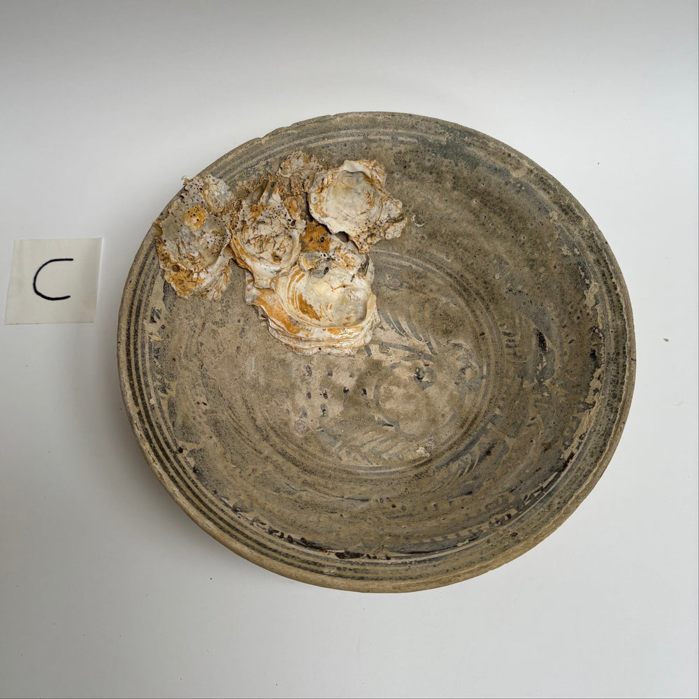 Antique Shipwreck Bowl 14th Century | Sawankhaloc C