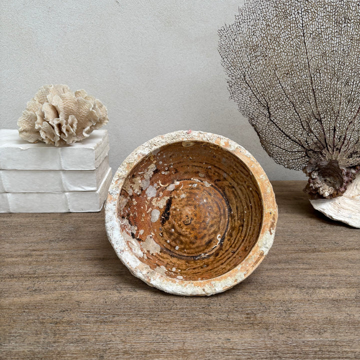 Antique Shipwreck Bowl 14th Century | Sawankhaloc F