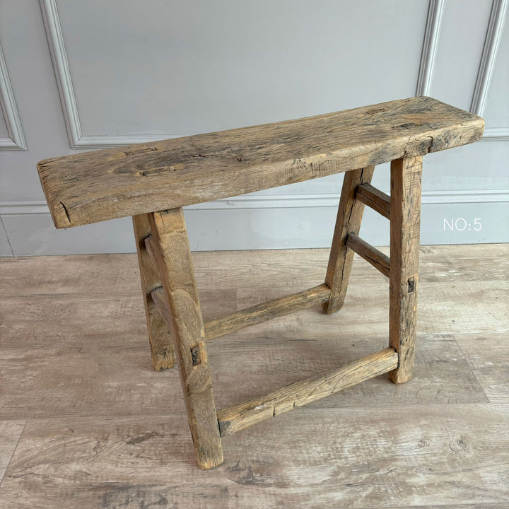 Antique Side Table | Large Stool no5