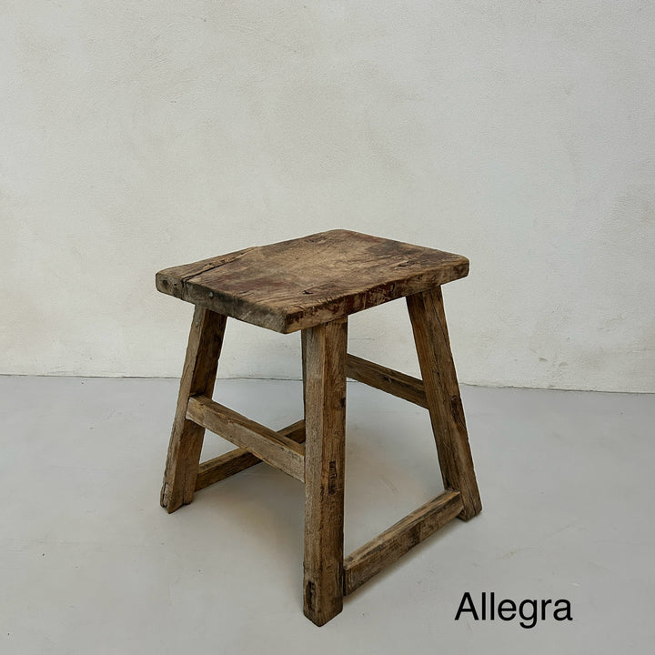 Antique Small Side Table | Large Stool (select from photo)