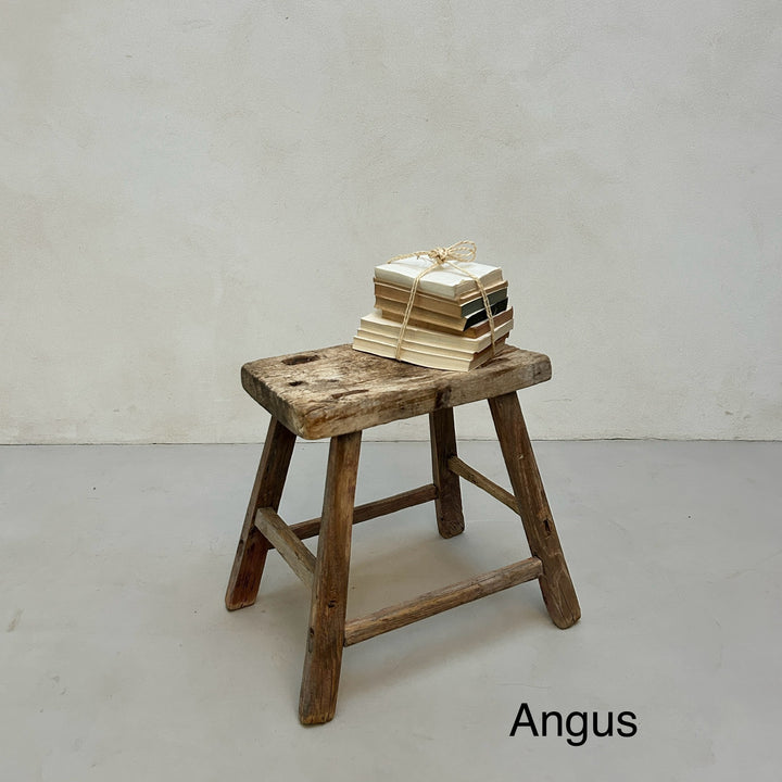 Antique Small Side Table | Large Stool (select from photo)