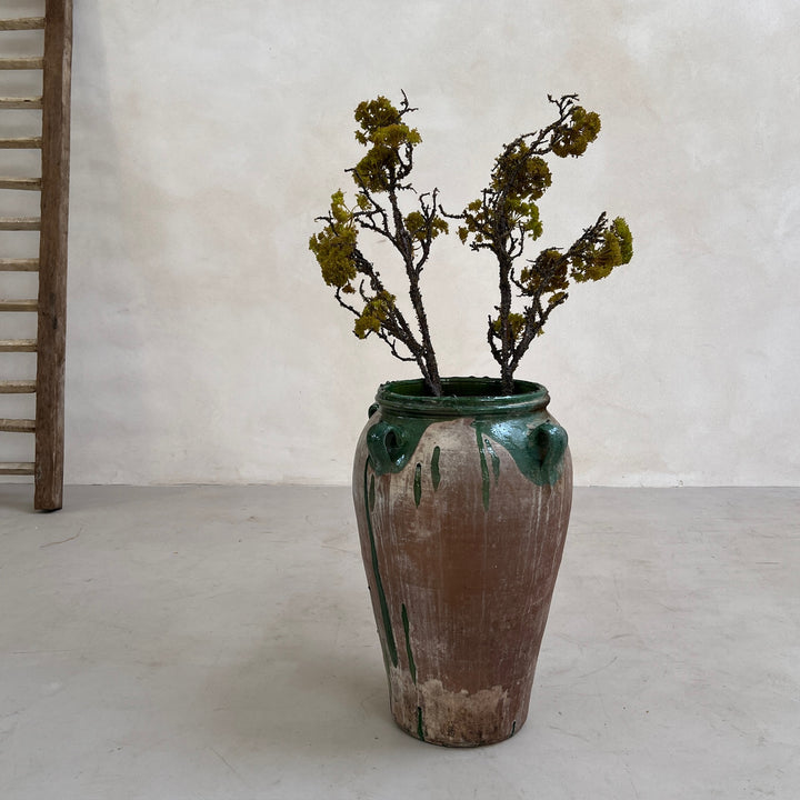 Antique Spanish Olive Urn Large | A